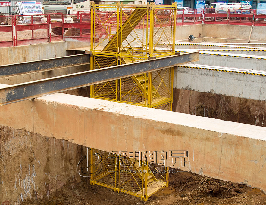 組裝式安全爬梯，基坑安全爬梯
